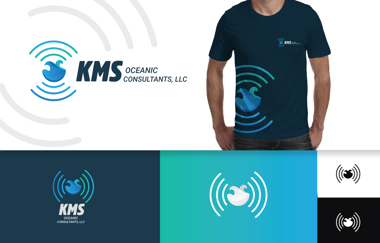 Diseño de Tarjeta por baidya para KMS Oceanic Consultants | Diseño #11697509