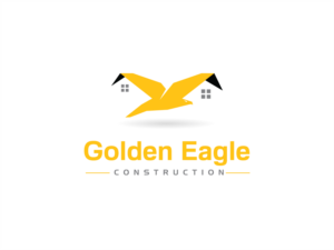 Logo Design by Ajay Soni for Golden Eagle Construction | Design: #11818193