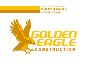 Logo Design by Gigih Rudya for Golden Eagle Construction | Design #11768209