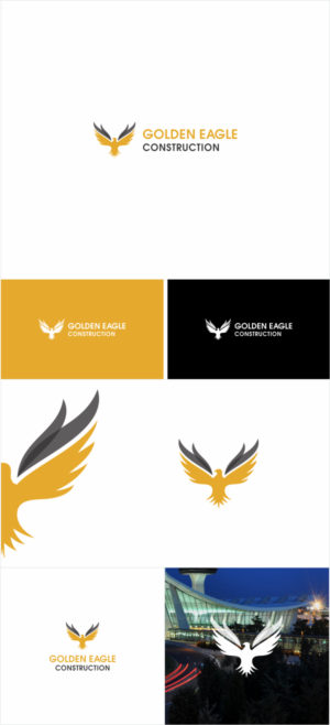 Logo Design by Naavyd for Golden Eagle Construction | Design: #11749160