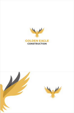 Logo Design by Naavyd for Golden Eagle Construction | Design: #11749225