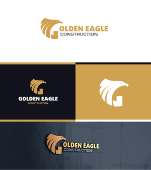 Logo Design by anonrotide for Golden Eagle Construction | Design: #11770236