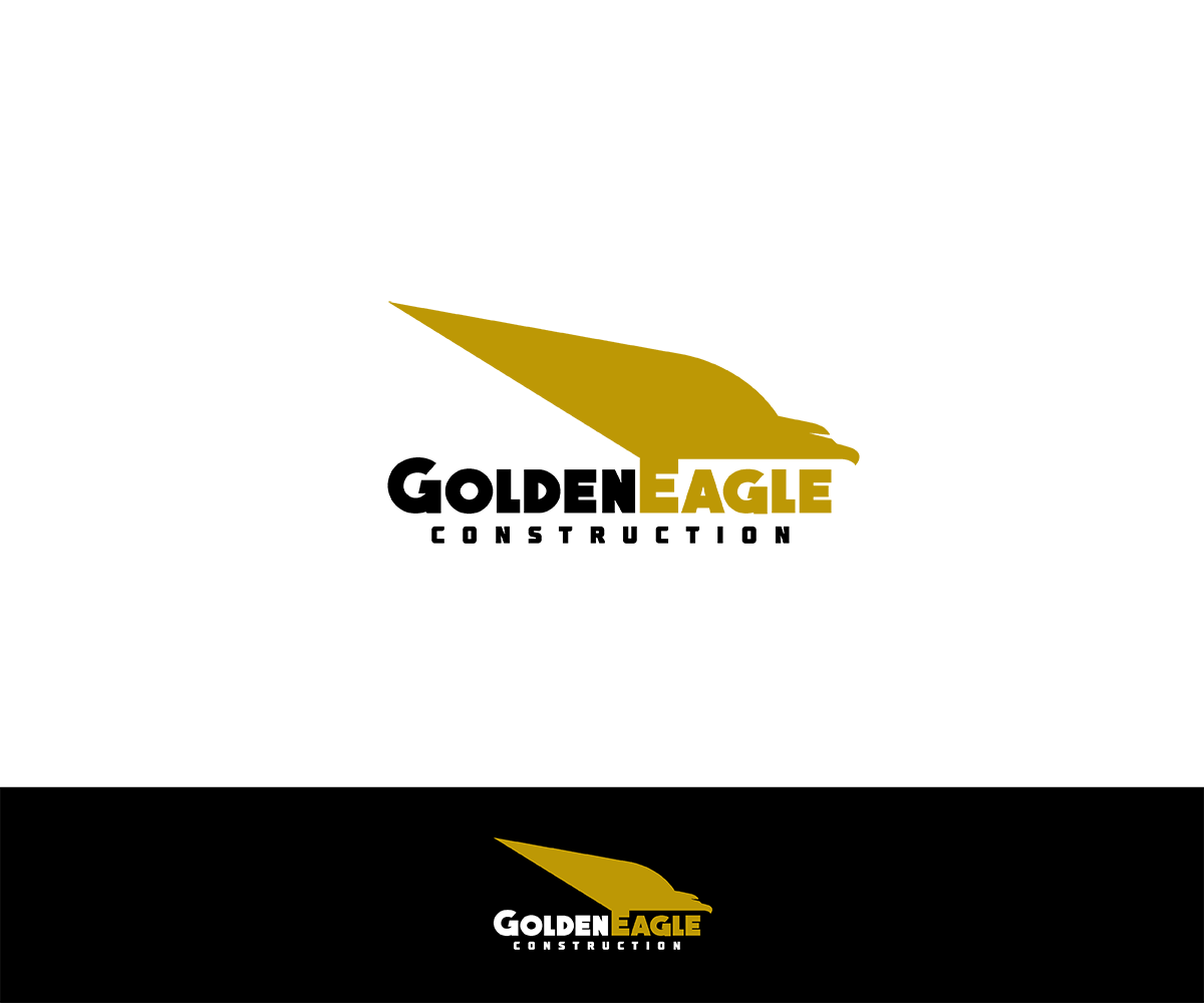 Logo Design by saulogchito for Golden Eagle Construction | Design #11740792