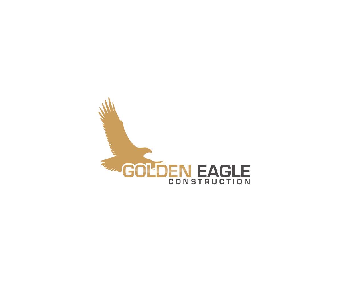 Logo Design by MKR for Golden Eagle Construction | Design #11689360