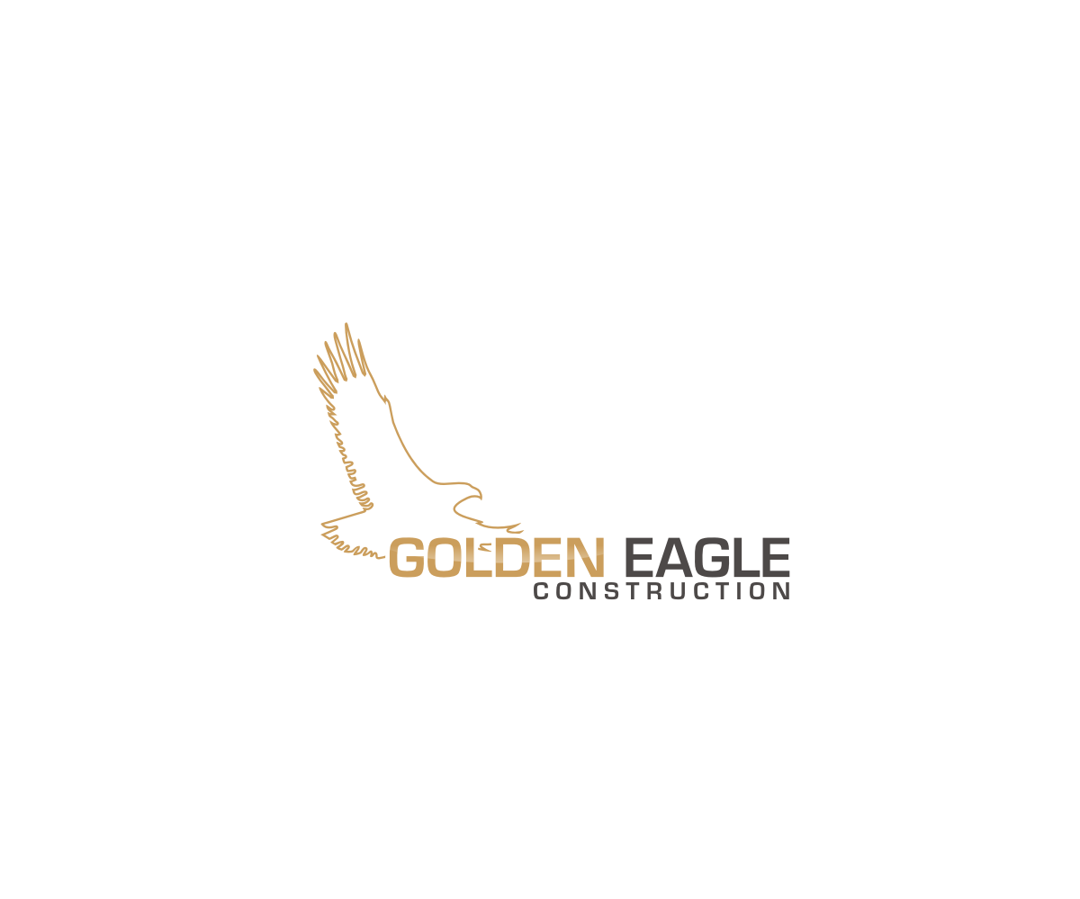 Logo Design by MKR for Golden Eagle Construction | Design #11689361