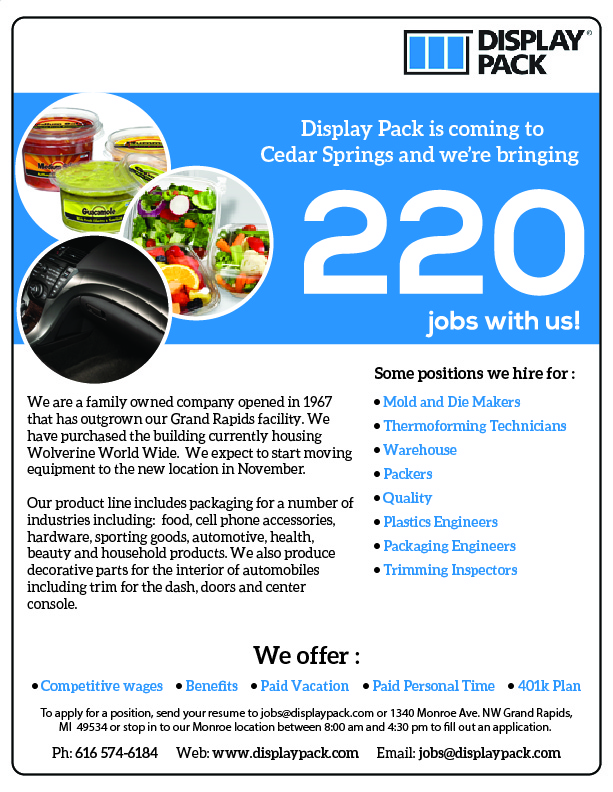 Diseño de Anuncio de Prensa por imgaurav92 para Display Pack, Inc. | Diseño #11679806