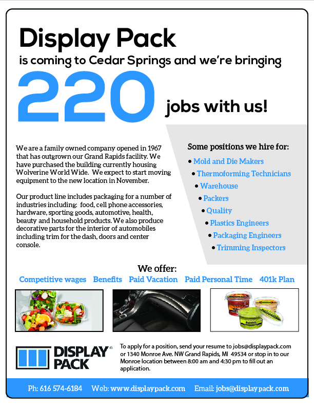 Newspaper Ad Design by imgaurav92 for Display Pack, Inc. | Design #11679807