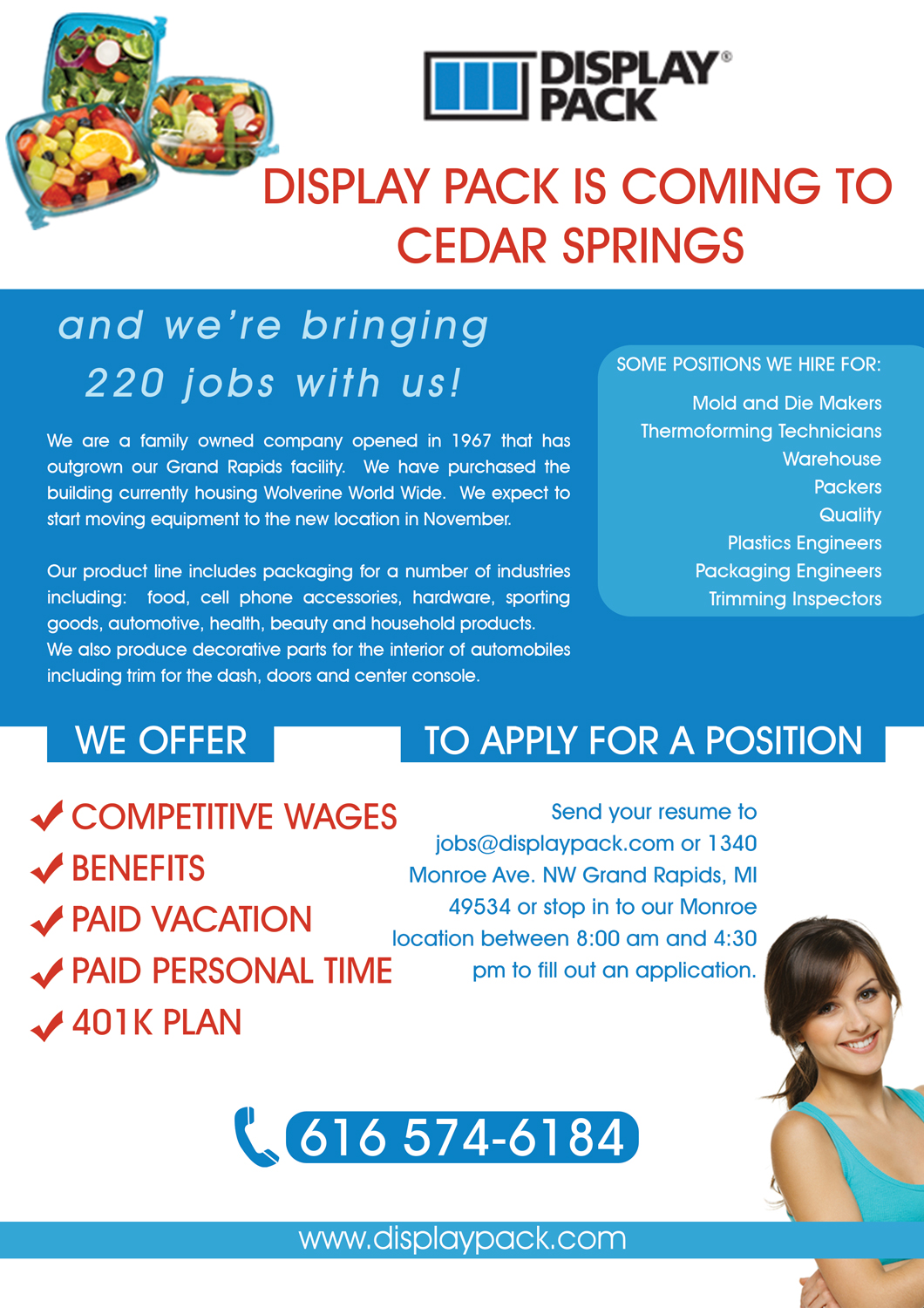 Newspaper Ad Design by leuchi for Display Pack, Inc. | Design #11689958