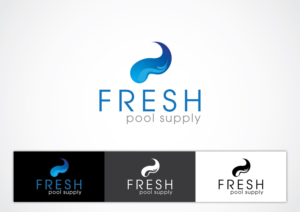 Logo Design by Yong Kushandiono for Fresh & Clear Pool Service Inc. | Design: #11675929