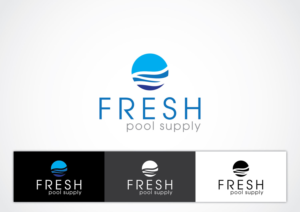 Logo Design by Yong Kushandiono for Fresh & Clear Pool Service Inc. | Design: #11675931