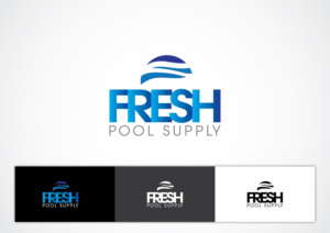 Logo Design by Yong Kushandiono for Fresh & Clear Pool Service Inc. | Design: #11675933