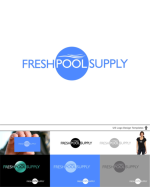 Logo Design by DesignMX (Renan Mejia) for Fresh & Clear Pool Service Inc. | Design: #11681378
