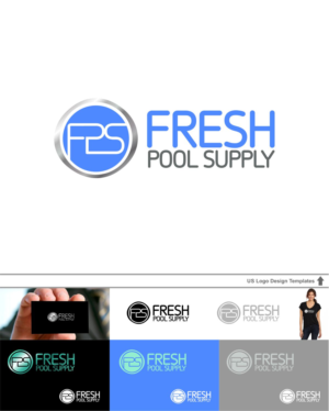 Logo Design by DesignMX (Renan Mejia) for Fresh & Clear Pool Service Inc. | Design: #11681381