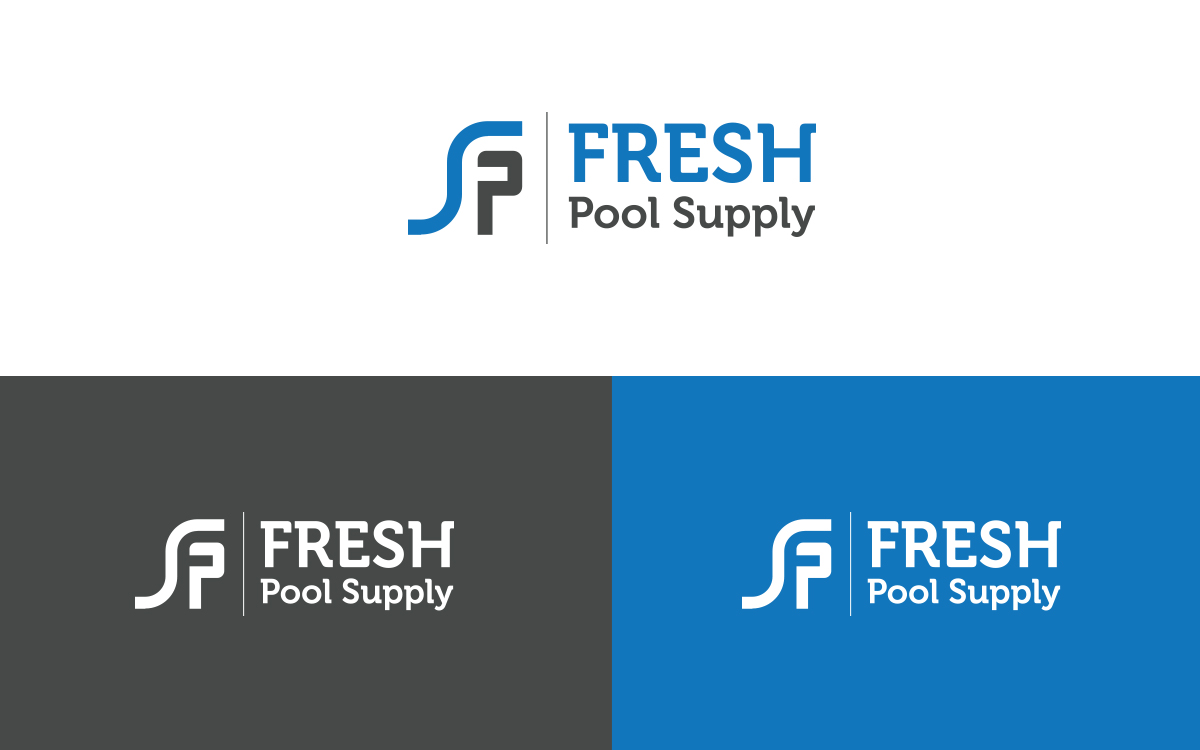 Logo Design by Grafactory for Fresh & Clear Pool Service Inc. | Design #11740470