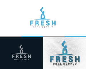 Logo Design by anonrotide for Fresh & Clear Pool Service Inc. | Design: #11761198