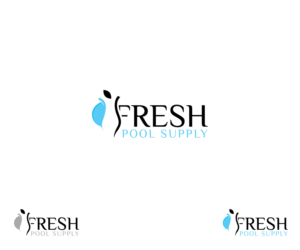 Logo Design by Omee63 for Fresh & Clear Pool Service Inc. | Design: #11676055