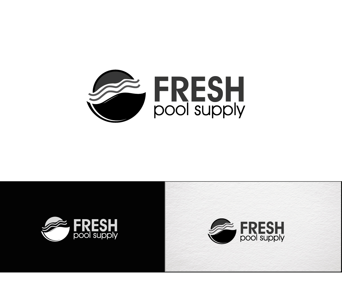 Logo Design by e-graphics for Fresh & Clear Pool Service Inc. | Design #11679482
