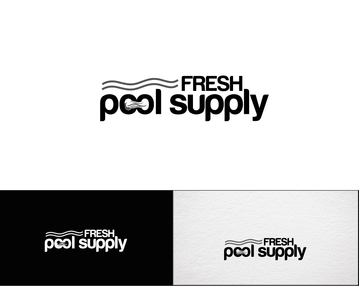 Logo Design by e-graphics for Fresh & Clear Pool Service Inc. | Design #11679483