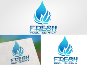 Diseño de Logo por Optimistic Gallery para Fresh & Clear Pool Service Inc. | Diseño: #11683521