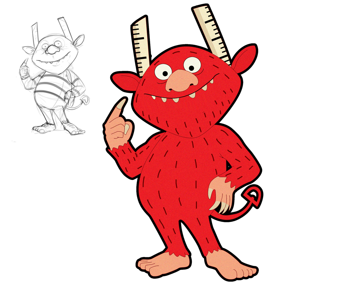 Character Design by milos0100 for Mathnasium | Design #11805761