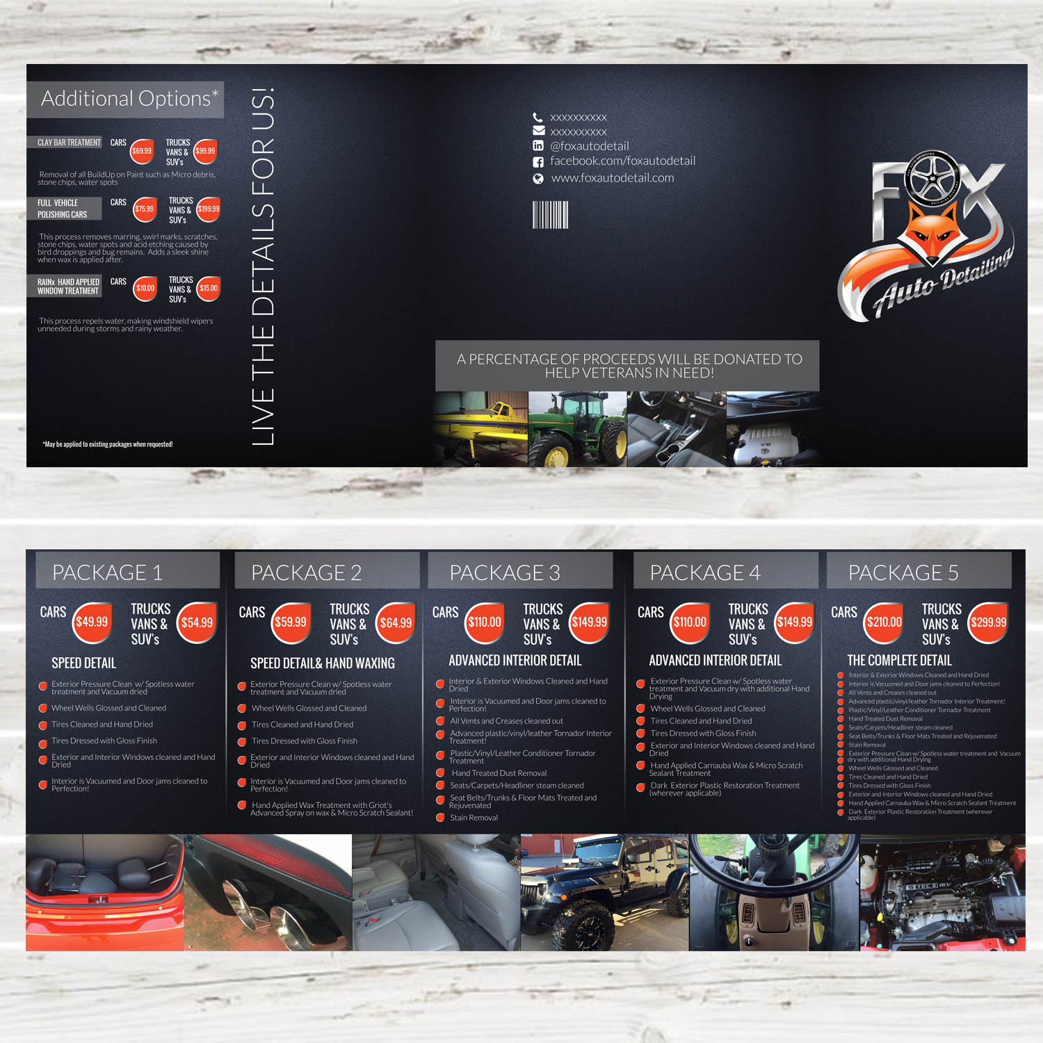 Design de Flyer par elveneclipse pour Fox Automotive Detailing | Design #11697566