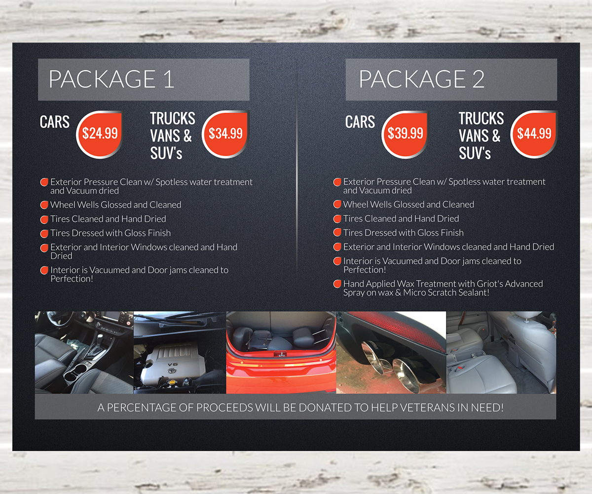 Flyer Design by elveneclipse for Fox Automotive Detailing | Design #11704252