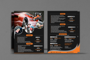 Flyer Design by Brand aid for Fox Automotive Detailing | Design #11706165