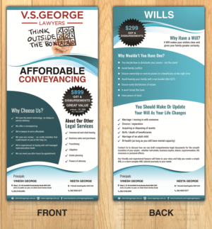 New branch wills and conveyancing DL flyer | Diseño de Flyer por SAI DESIGNS