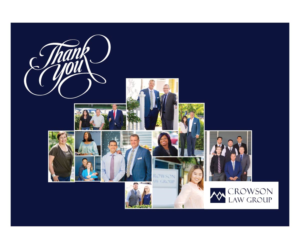 Stationery Design by joliau for Crowson Law Group | Design: #11683357