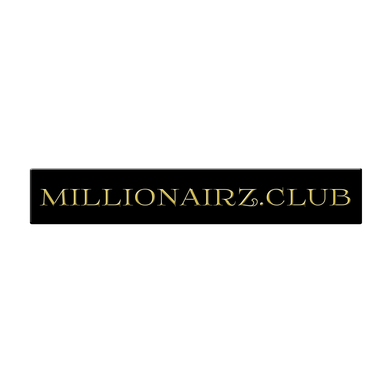 Logo Design by islamshady8 for millionairZ.club | Design #11684412