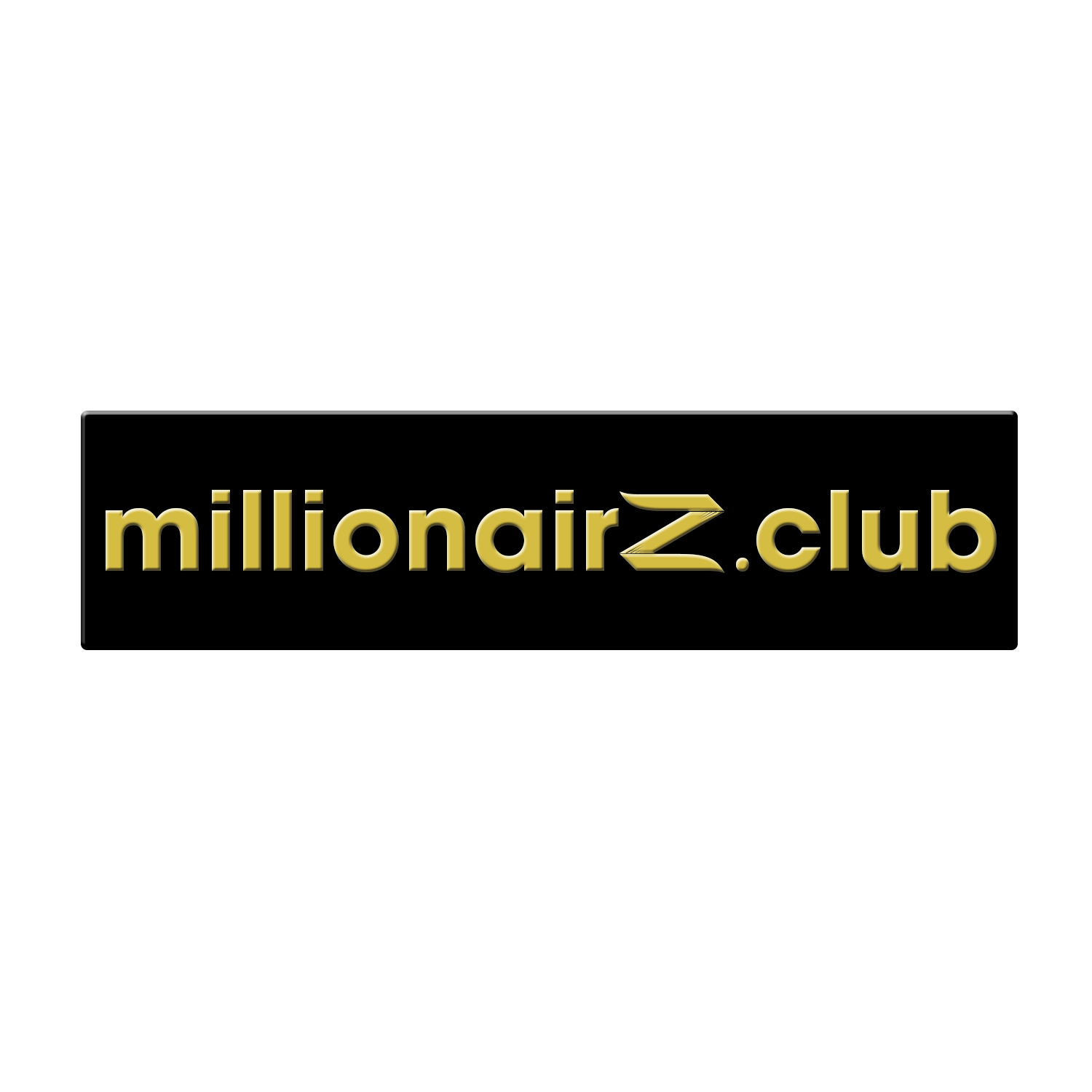 Logo Design by islamshady8 for millionairZ.club | Design #11684414