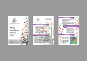 program promotional Information booklets used for marketing and information