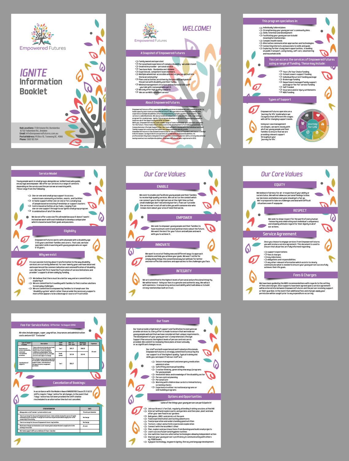 Magazine Design by Amduat Design for Empowered Futures pty Ltd | Design #11921661