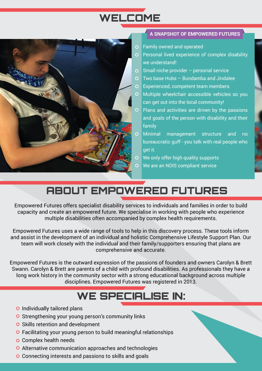 Magazin-Design von Impressive Sol für Empowered Futures pty Ltd | Design #11707864