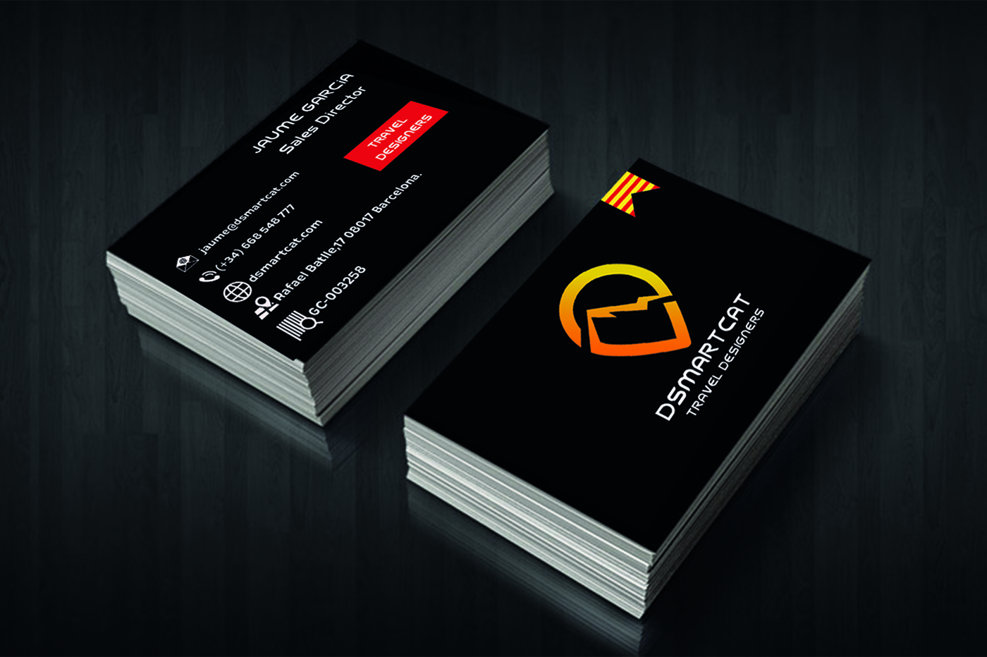 Visitenkarten-Design von Edgar Perdomo Rodríguez für DSMARTCAT | Design #11699093