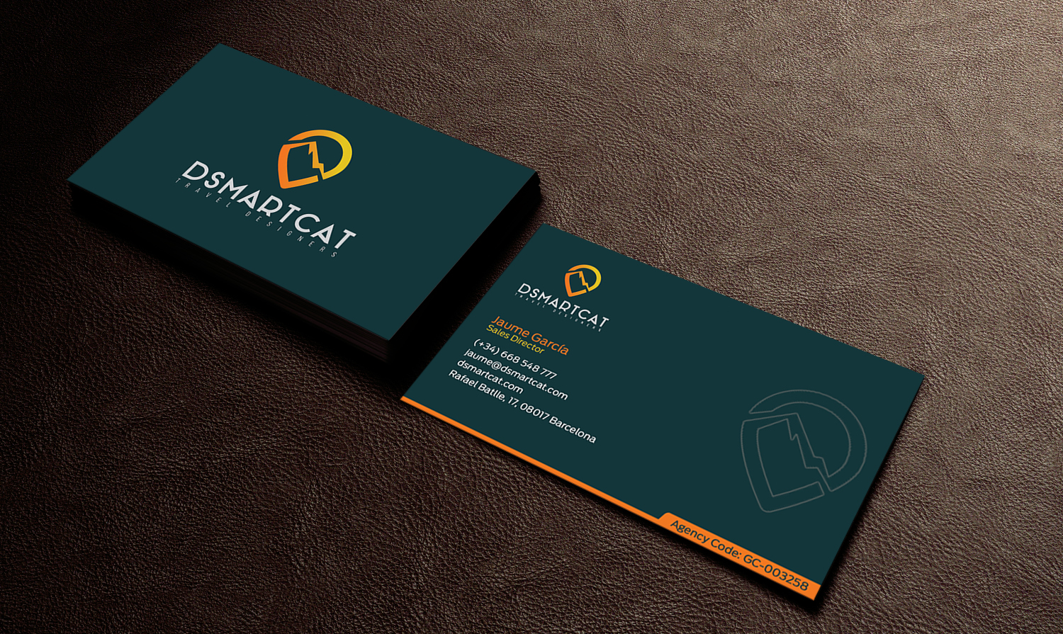 Diseño de Tarjeta de Presentación por Edirisingha para DSMARTCAT | Diseño #11696782