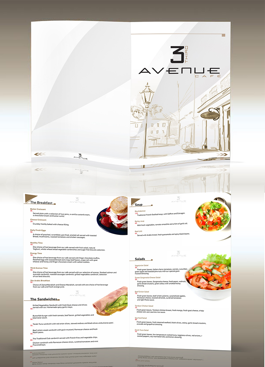 Menu Design by Spartan for RSI | Design #2355251