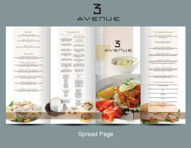 Menu Design by ganz abecia for RSI | Design #2370737