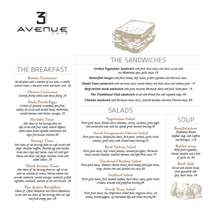 Design de Menu par MC Studio pour RSI | Design : #2365190
