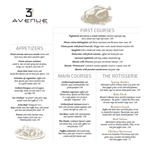 Design de Menu par MC Studio pour RSI | Design : #2365193
