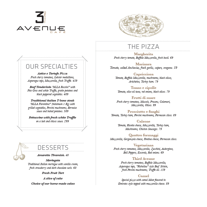 Menu Design by MC Studio for RSI | Design #2367654