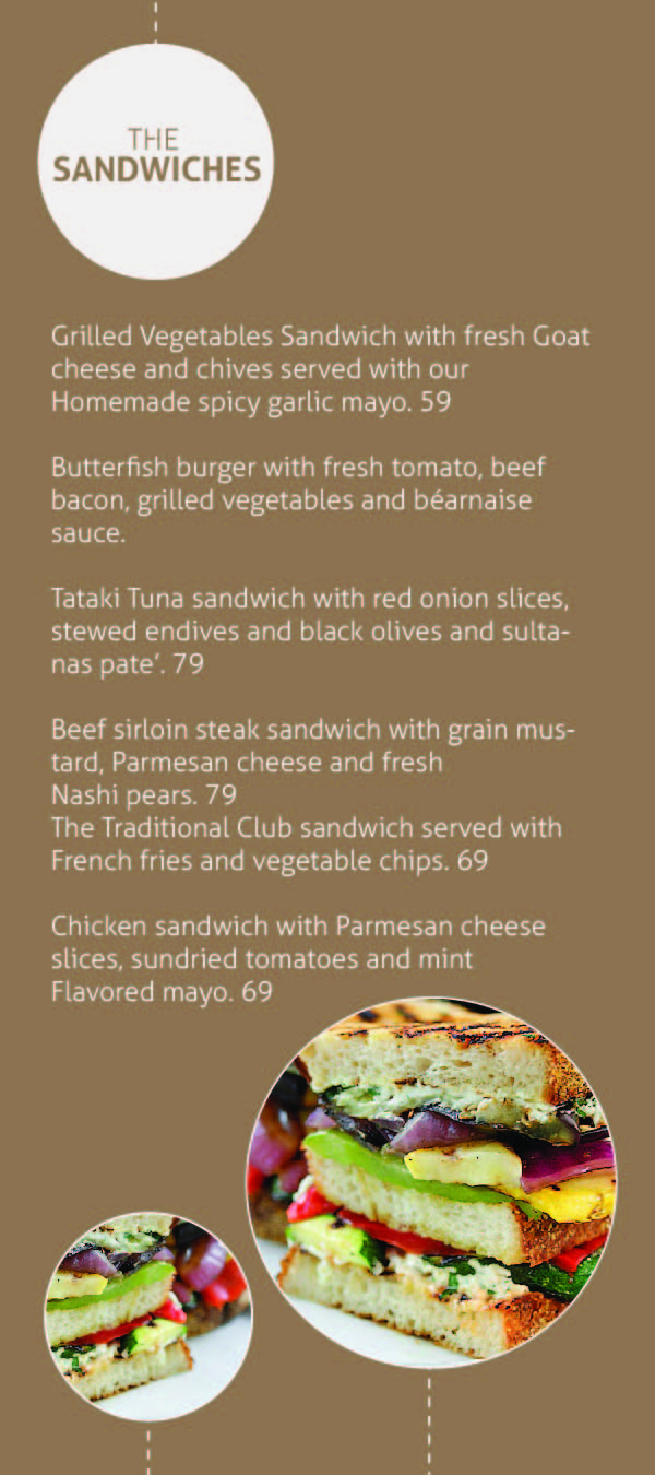 Menu Design by Seon for RSI | Design #2366565