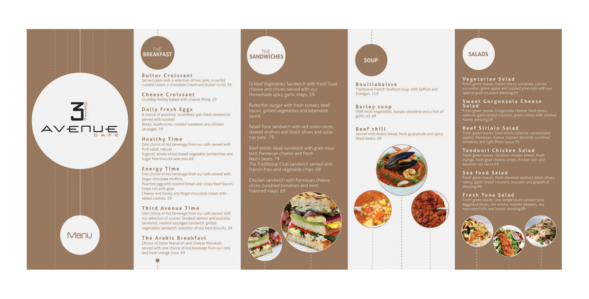 Menu Design by Seon for RSI | Design #2366608