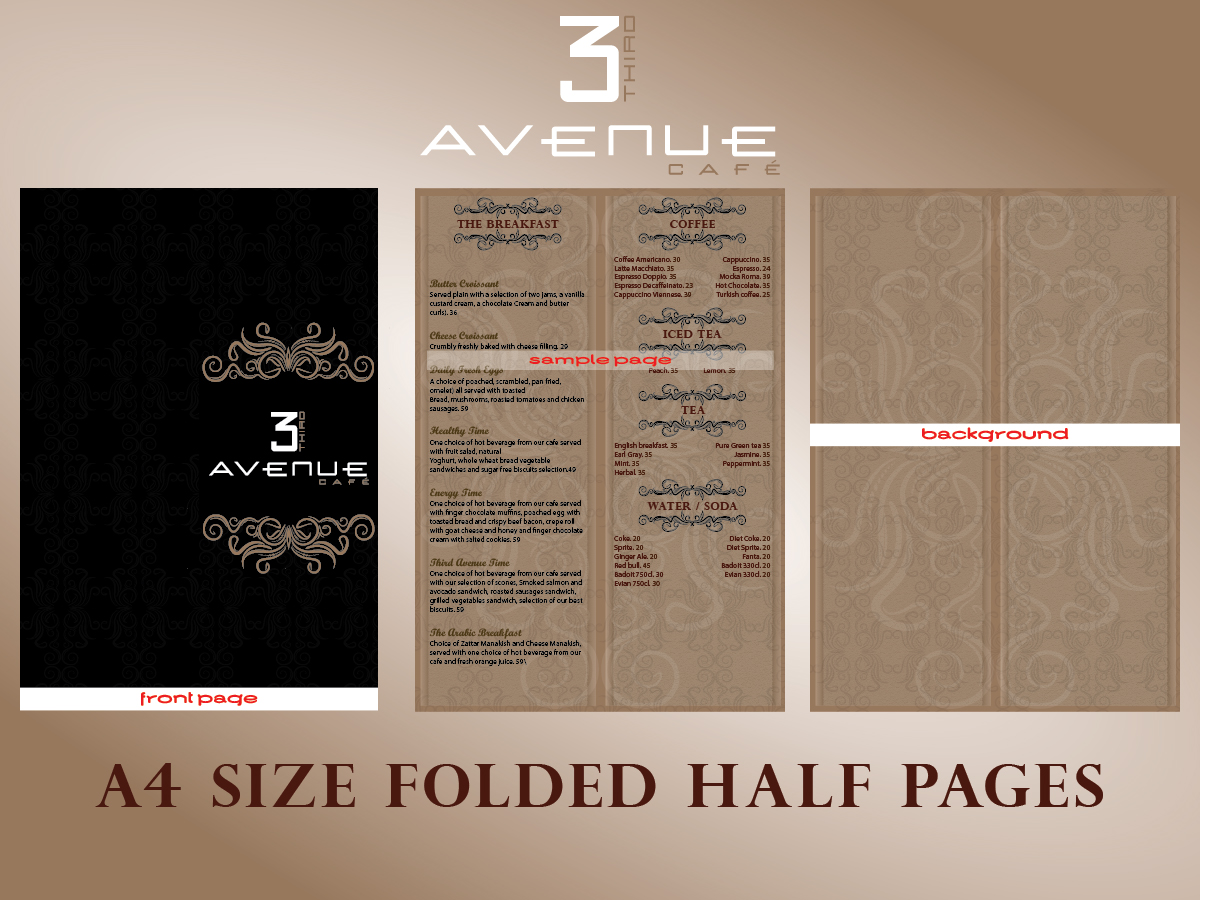 Menu Design by Sami Kay for RSI | Design #2348007