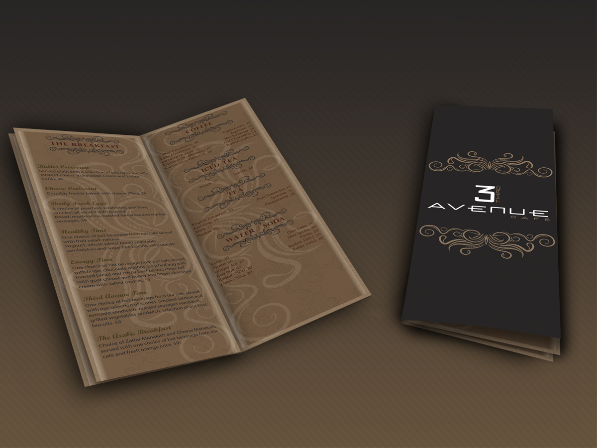 Menu Design by Sami Kay for RSI | Design #2348604