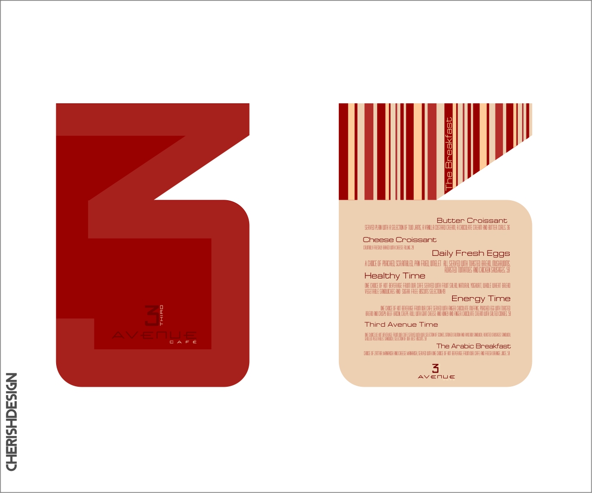 Menu Design by CHD for RSI | Design #2356407