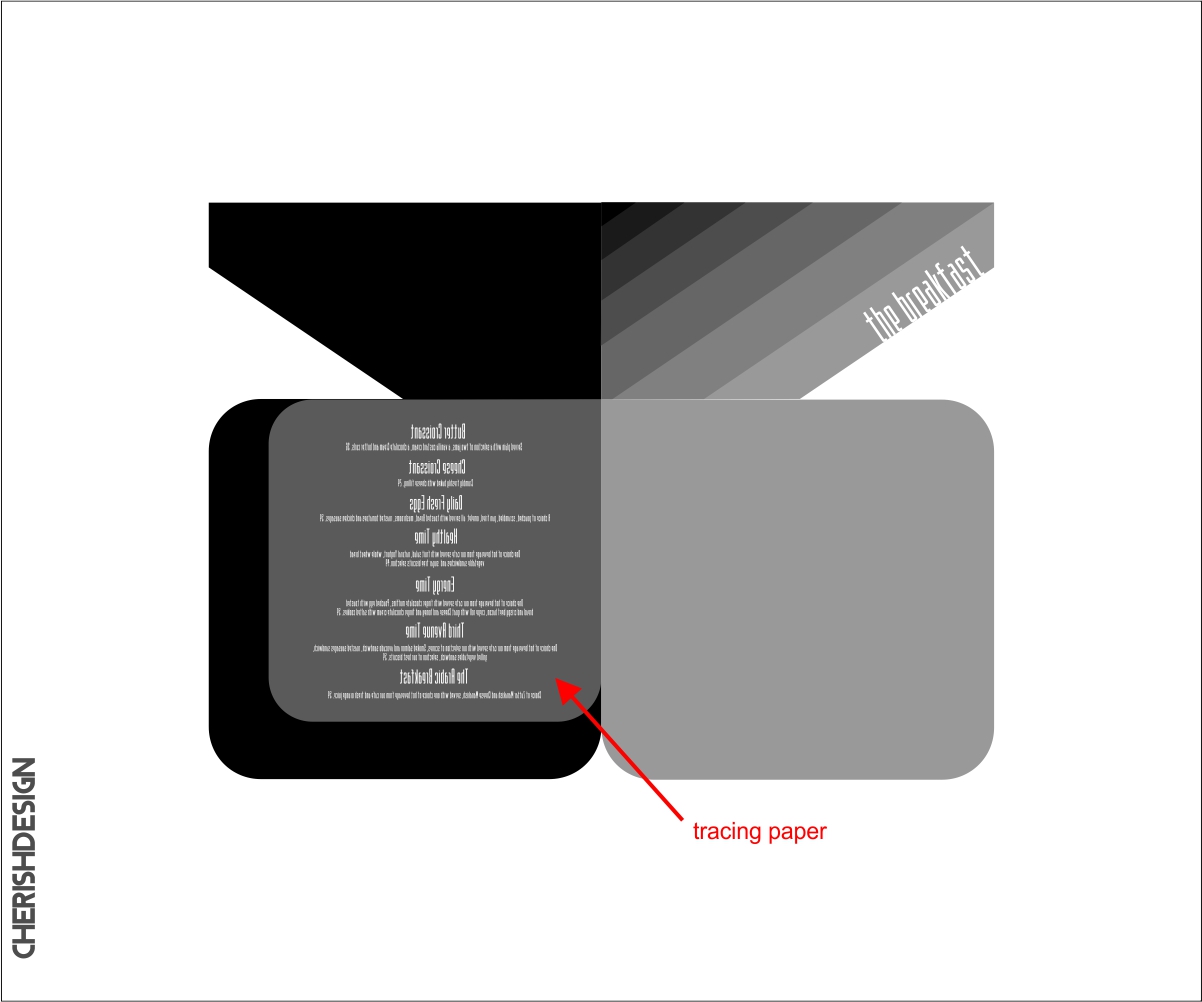 Menu Design by CHD for RSI | Design #2357121