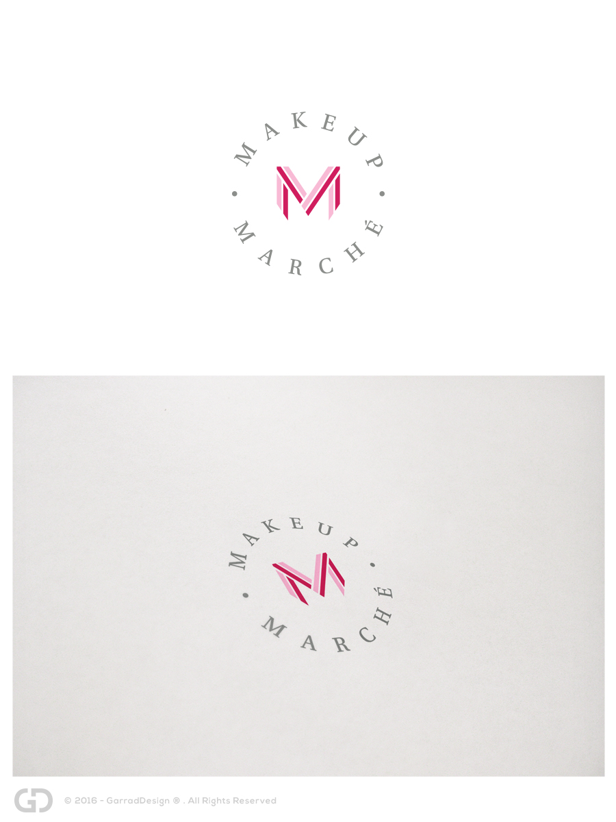 Logo Design by garrad for Makeup Marché Pte Ltd | Design #11740059