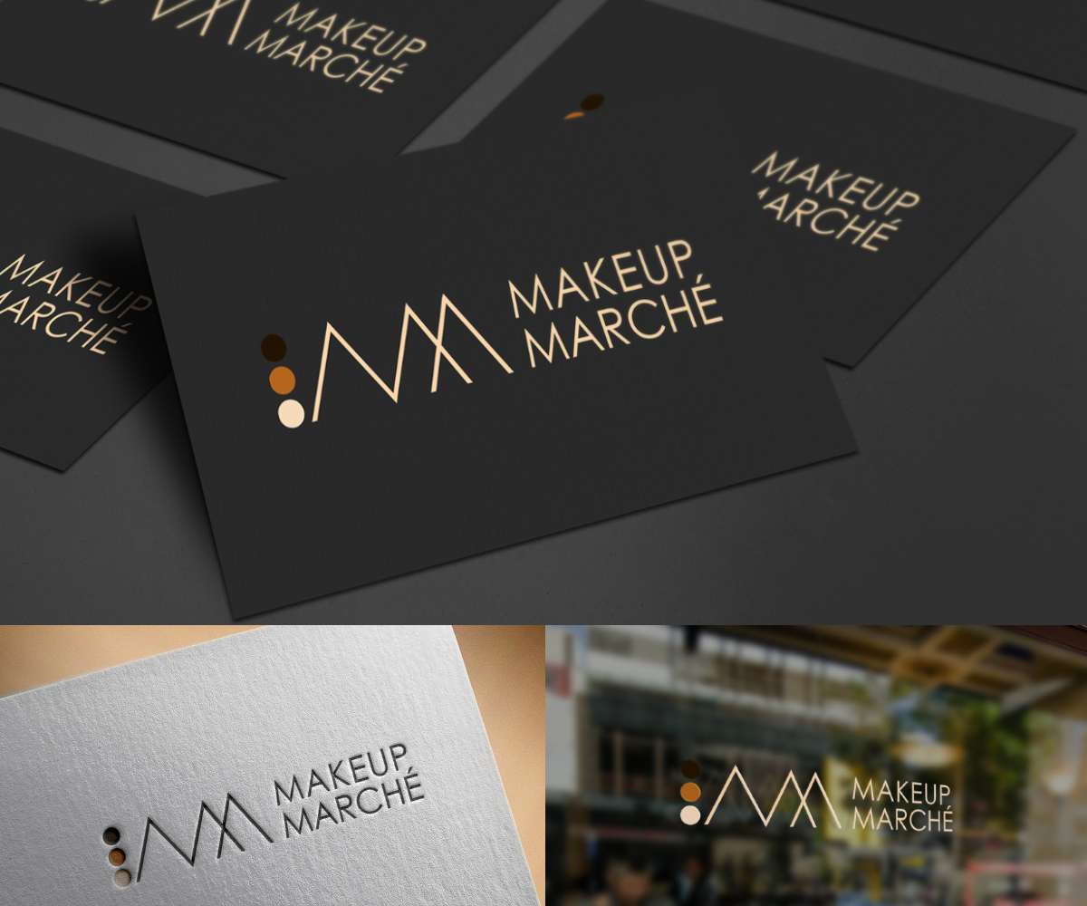 Logo Design by CreArt for Makeup Marché Pte Ltd | Design #11768758