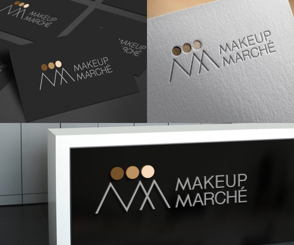 Logo Design by CreArt for Makeup Marché Pte Ltd | Design #11775575